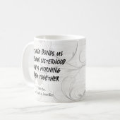 Bonds of Sisterhood Best Friends Kaffeetasse (Vorderseite Links)