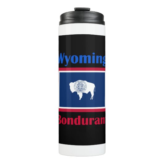 Bondurant Wyoming Thermosbecher (Vorderseite)