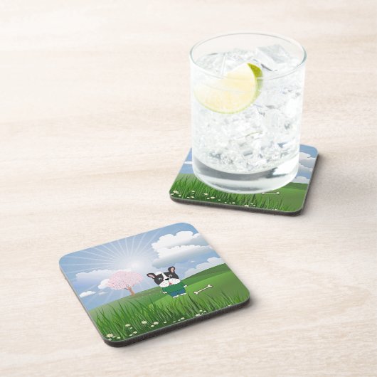 Bone-a-Fido Getränkeuntersetzer (Rechte Seite)