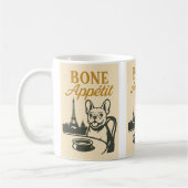 Bone Appétit French Bulldog Tasse (Links)