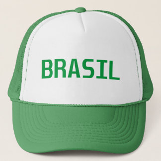 🧢🇧🇷 Boné (Cap) Brasil na Mente Truckerkappe