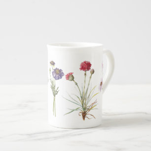 Bone-China-Tasse - Englische Landküche Porzellantasse