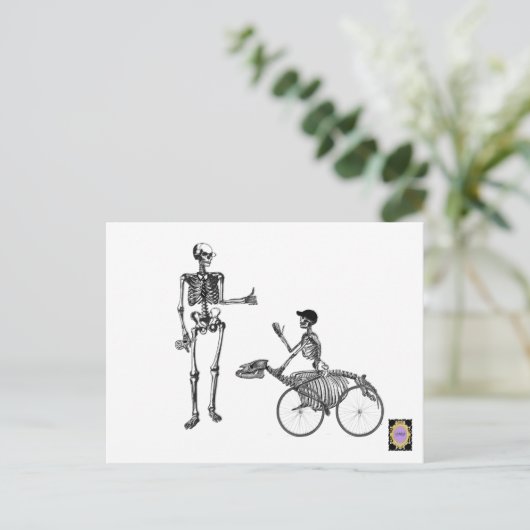 Bone Daddy Postkarte (Stehend Vorderseite)