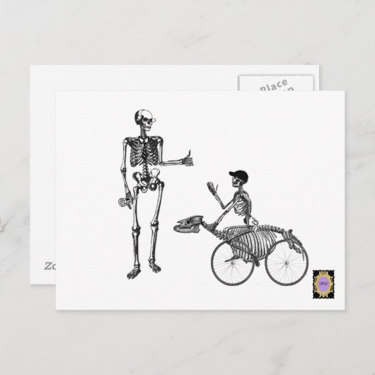 Bone Daddy Postkarte (Vorne/Hinten)