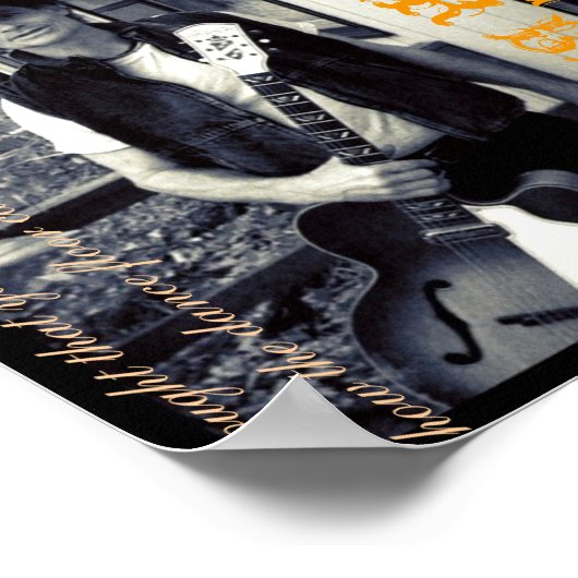 Bone Dry River Band Poster (Ecke)