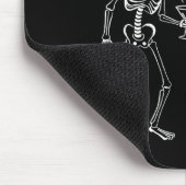 Bone Dry Tini Skeleton Trinken Martini Schwanz Hal Mousepad (Ecke)