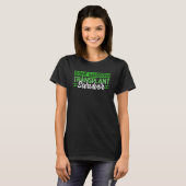 Bone Marrow Transplant Survivor Organ Donor Green T-Shirt (Vorne ganz)