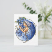 Bone Queen Postkarte (Stehend Vorderseite)