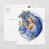 Bone Queen Postkarte (Vorne/Hinten)