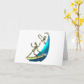 BoNe SuRfiNg Karte (Gelbe Blume)