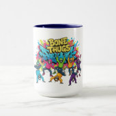 Bone Thugs Skeleton Dancers Halloween Tasse (Zentrum)