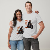 Bone to Be Wild – Biker Pug on Motorcycle | Funny T-Shirt (Unisex)