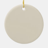 Bone White Circle Keramikornament (Hinten)