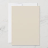 Bone White Einladung (Vorderseite)