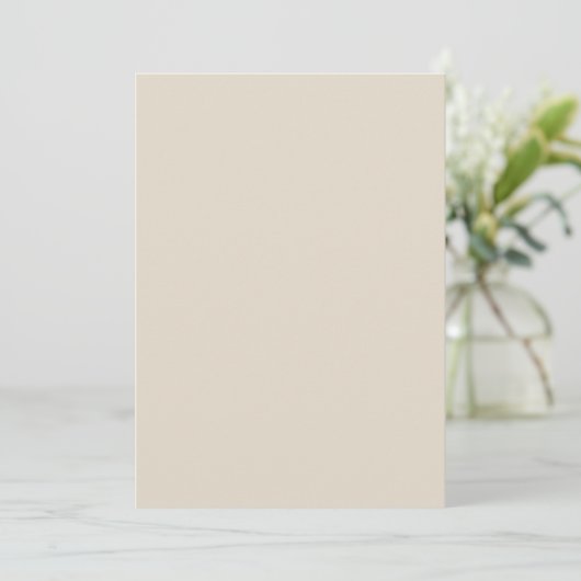 Bone White Einladung (Stehend Vorderseite)
