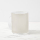 Bone White Mattglastasse (Vorderseite Links)