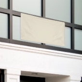 Bone White Outdoor Banner (Äußeres Gebäude)