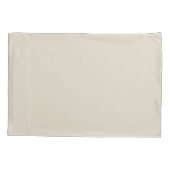 Bone White Pillowcase Kissenbezug (Rückseite)
