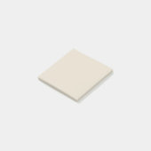 Bone White Square Post-it Klebezettel (angewinkelt)