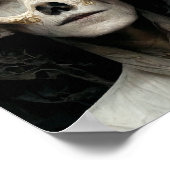 Bone Wraith 2 Dark Fantasy Sci-Fi Art Poster (Ecke)