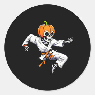 Bonebreaker The Halloween Kata der untoten Spaß S Runder Aufkleber