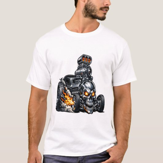 Bonecrusher Hot Rod T-Shirt (Vorderseite)