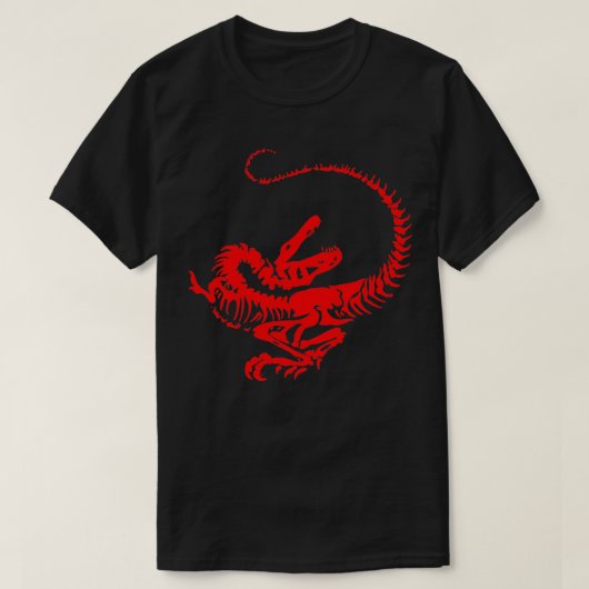 Boned Red T-Shirt (Design vorne)