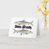 Bonefish Card Karte (Gelbe Blume)