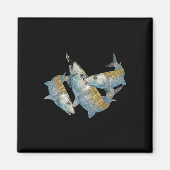 Bonefish Hunting A Salt Water Fly Fishing &amp; De Magnet (Vorne)