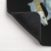 Bonefish Hunting A Salt Water Fly Fishing & De Mousepad (Ecke)