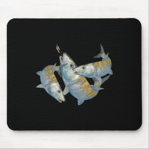 Bonefish-Jagd Ein Salz Wasser Fliegenfischen & Mousepad