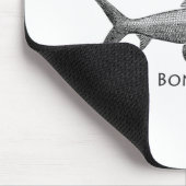 Bonefish-Logo Mousepad (Ecke)