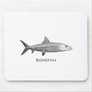 Bonefish-Logo Mousepad
