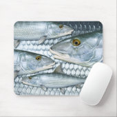 Bonefish Mouse Pad Mousepad (Mit Mouse)