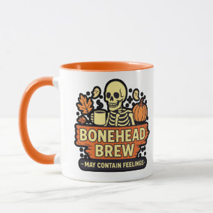 Bonehead Brew – Kann Gefühle enthalten – Lustig Tasse