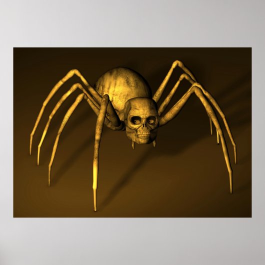 Bonehead Spider Poster (Vorne)