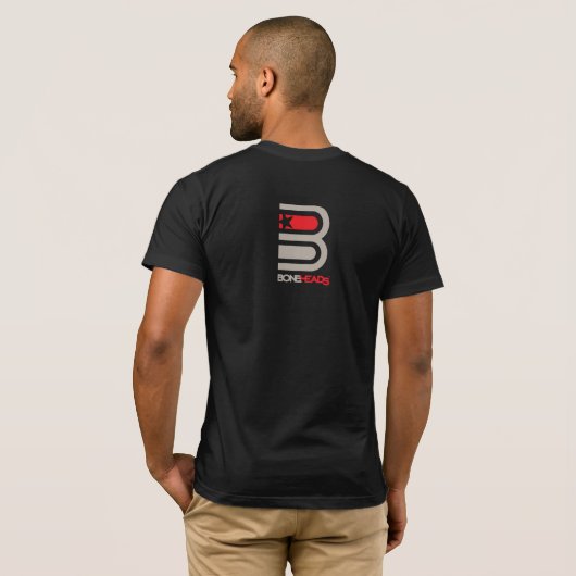 boneHeads™ BB Logo 22 T-Shirt (Schwarz voll)