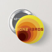 boneHeads™ Logo BAUHS-1 Button (Vorne & Hinten)