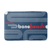 boneHeads™ Logo BAUHS-2 Badematte (Vorderseite)