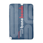 boneHeads™ Logo BAUHS-2 Badematte (Vorderseite Vertikal)