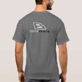 boneHeads™ umrandetes Logo 22 T-Shirt (Rückseite)