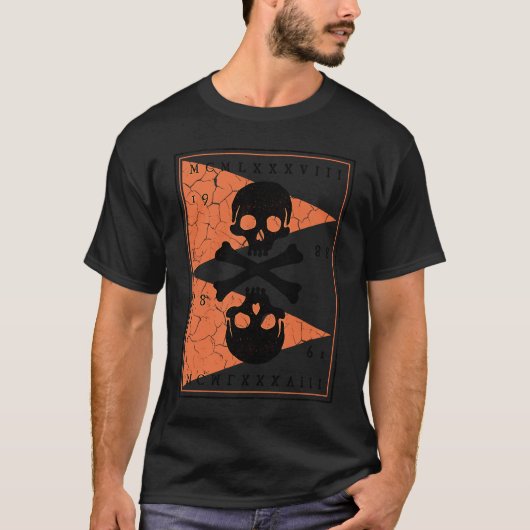 Bones and Skulls Pirate  3 T-Shirt (Vorderseite)