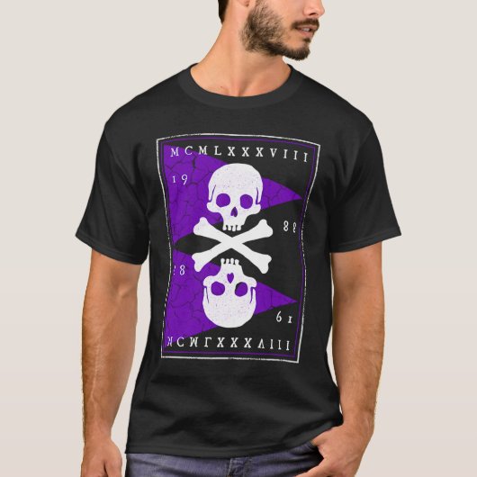 Bones and Skulls Pirate T-Shirt (Vorderseite)