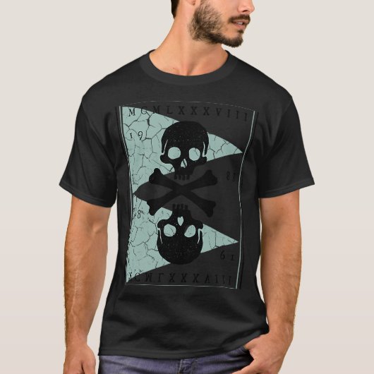 Bones and Skulls Pirate T-Shirt (Vorderseite)