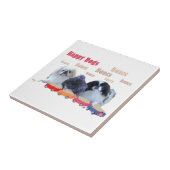 Bones Happy Dogs Fliese (Seite)