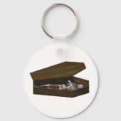 Bones in a Coffin: Halloween: Schlüsselanhänger (Vorderseite)