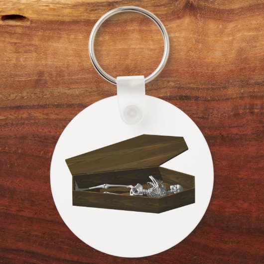 Bones in a Coffin: Halloween: Schlüsselanhänger (Vorderseite)