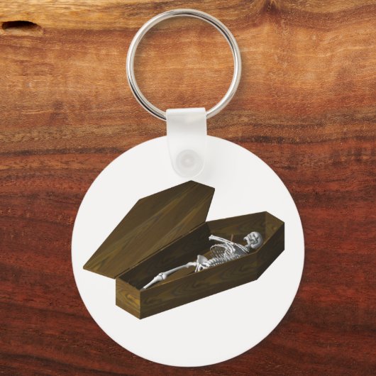 Bones in a Coffin: Halloween: Schlüsselanhänger (Vorderseite)