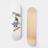 BONES KICK GEDREHT SKATEBOARD (Vorderseite)