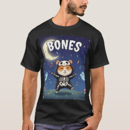 Bones – Skelett-Hamster-Halloween-Party-Shirt T-Shirt